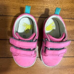 Ten Little Shoes Candy Pink Sneakers, size 5.5 toddler